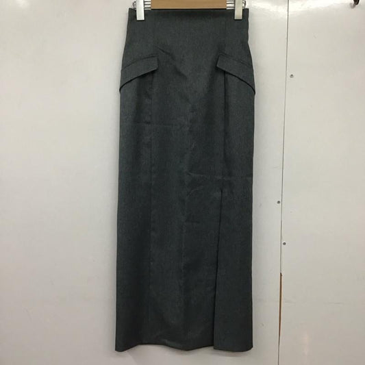 ダズリン dazzlin スカート ロングスカート 022320802101 ハイウエストアイラインスカート S 無地 青 / ブルー /  レディース USED 古着 中古 10144005