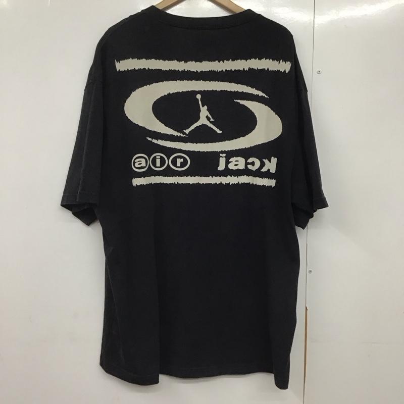 ジョーダンブランド JORDAN BRAND Tシャツ 半袖 DZ5514-011 トラヴィス スコット Travis Scott クルーネック XL ロゴ、文字 黒 / ブラック /  メンズ USED 古着 中古 10144080