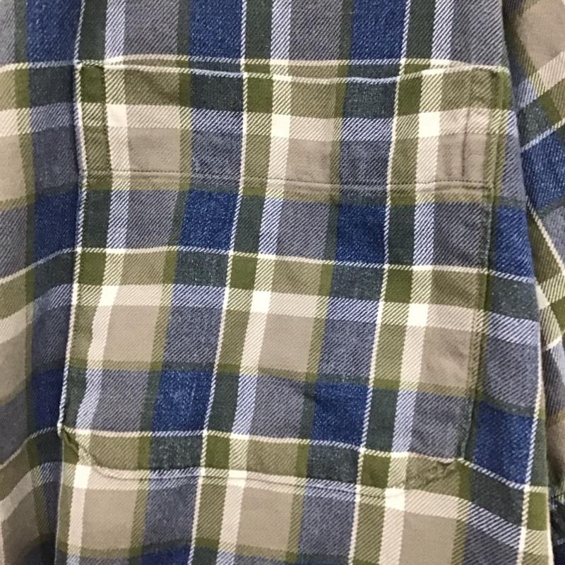 アバクロンビーアンドフィッチ ABERCROMBIE&FITCH シャツ、ブラウス 半袖 L チェック マルチカラー / マルチカラー /  メンズ USED 古着 中古 10144088