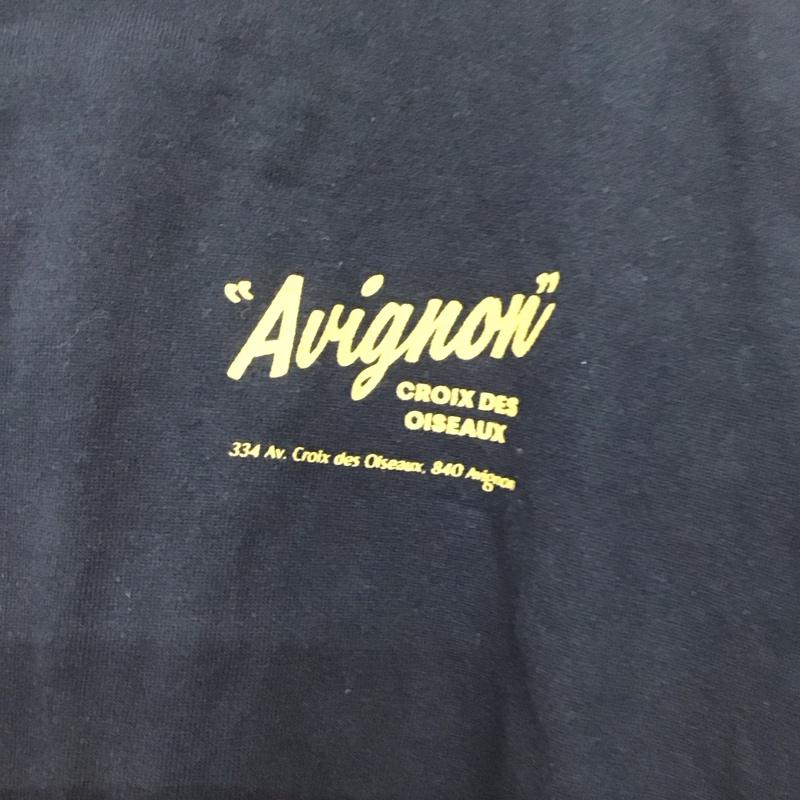 ディスコート Discoat Tシャツ 半袖 DPZ2041306A0011 サガラバック刺繍半袖Tシャツ FREE ロゴ、文字 紺 / ネイビー /  レディース USED 古着 中古 10144109