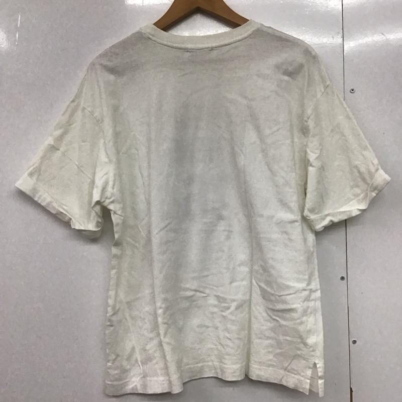 サマンサモスモス Samansa Mos2 Tシャツ 半袖 1211257 クルーネック FREE ロゴ、文字 白 / ホワイト /  レディース USED 古着 中古 10144110
