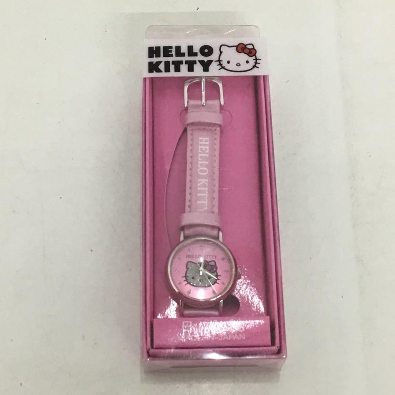 シチズン CITIZEN 腕時計 アナログ（クォーツ式） 0009N002 ハローキティ HELLO KITTY 無地 X キャラクター 桃 / ピンク /  レディース USED 古着 中古 10144120