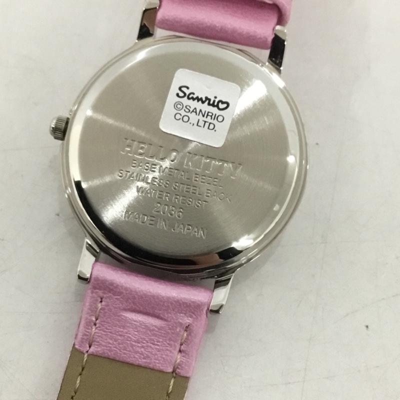 シチズン CITIZEN 腕時計 アナログ（クォーツ式） 0009N002 ハローキティ HELLO KITTY 無地 X キャラクター 桃 / ピンク /  レディース USED 古着 中古 10144120
