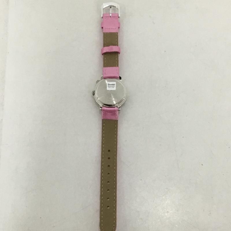 シチズン CITIZEN 腕時計 アナログ（クォーツ式） 0001N003 HelloKitty ハローキティ ストーンベゼル キャラクター 桃 / ピンク /  レディース USED 古着 中古 10144128