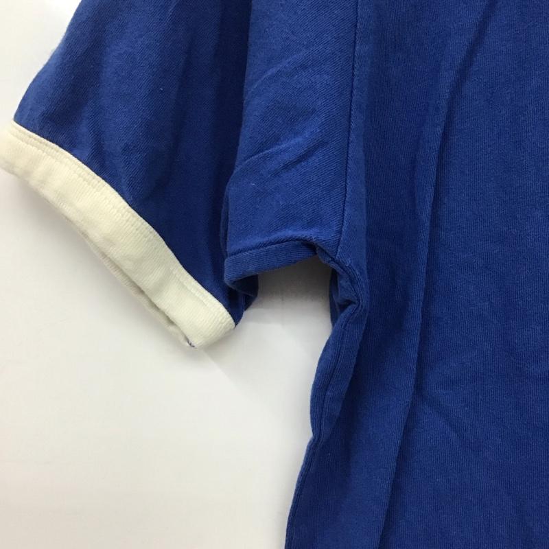 フリークスストア FREAK S STORE Tシャツ 半袖 242-32117 レトロリンガーTシャツ FREE ロゴ、文字 青 / ブルー /  レディース USED 古着 中古 10144135