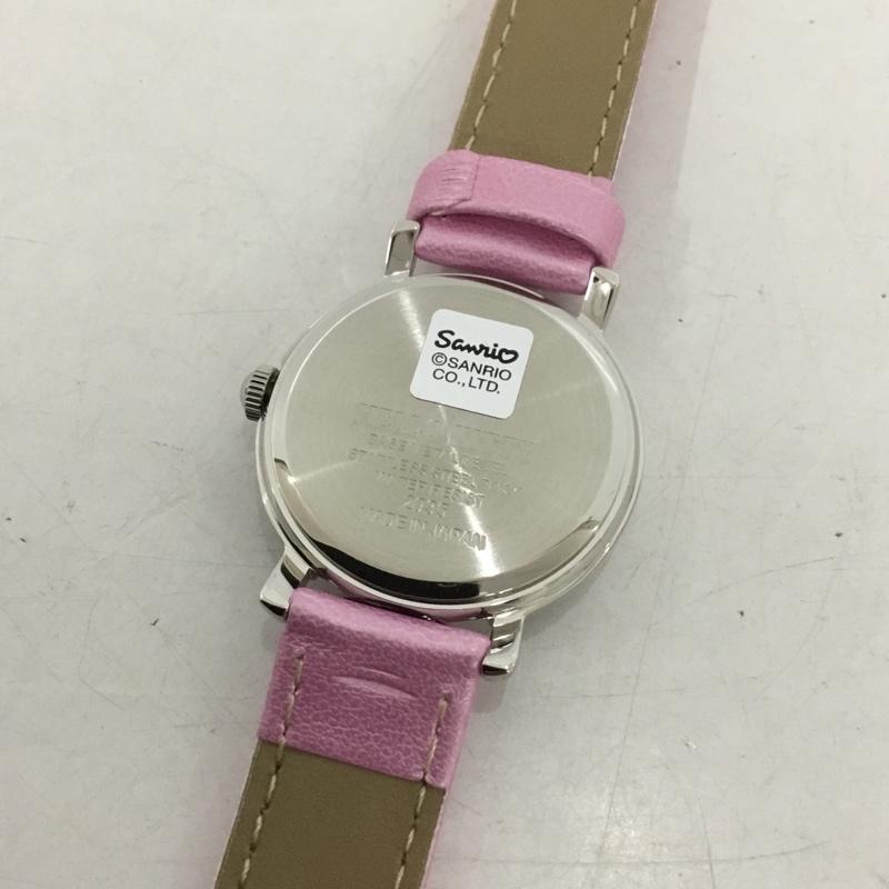 シチズン CITIZEN 腕時計 アナログ（クォーツ式） 0003N001 ハローキティ Hello Kitty キャラクター 桃 / ピンク /  レディース USED 古着 中古 10144139