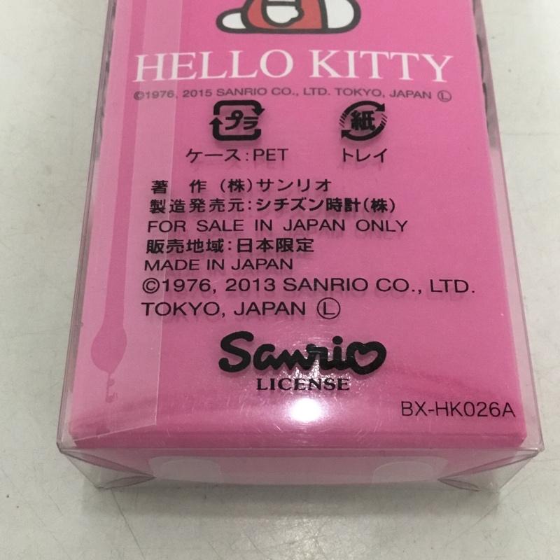 シチズン CITIZEN 腕時計 アナログ（クォーツ式） ハローキティ HELLO KITTY 0003N003 キャラクター 赤 / レッド /  レディース USED 古着 中古 10144144