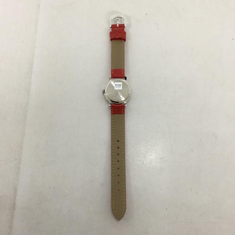 シチズン CITIZEN 腕時計 アナログ（クォーツ式） ハローキティ HELLO KITTY 0003N003 キャラクター 赤 / レッド /  レディース USED 古着 中古 10144144
