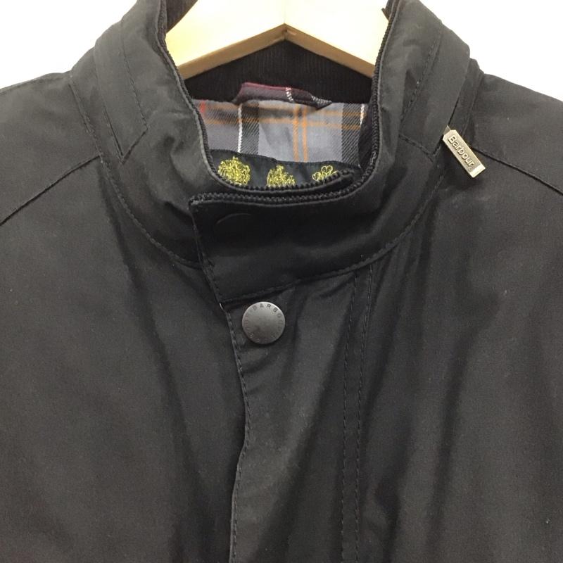 バーブァー Barbour ジャケット、上着 ジャンパー、ブルゾン 2102094 CORBRIDGESLWAX オイルドジャケット アウター XL 無地 黒 / ブラック /  メンズ USED 古着 中古 10144153
