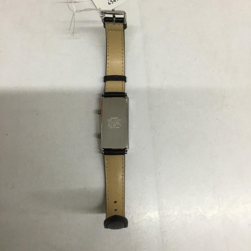 カシオ CASIO 腕時計 アナログ（クォーツ式） LTP-E151L-7BDF 無地 黒 / ブラック /  レディース USED 古着 中古 10144160
