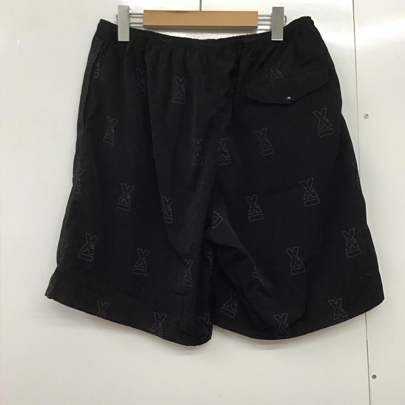 エクストララージ XLARGE パンツ ショートパンツ ショートパンツ ハーフパンツ カジュアルパンツ ナイロンパンツ L プリント 黒 / ブラック /  メンズ USED 古着 中古 10144164