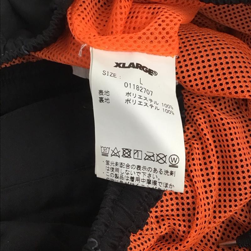 エクストララージ XLARGE パンツ ショートパンツ ショートパンツ ハーフパンツ カジュアルパンツ ナイロンパンツ L プリント 黒 / ブラック /  メンズ USED 古着 中古 10144164