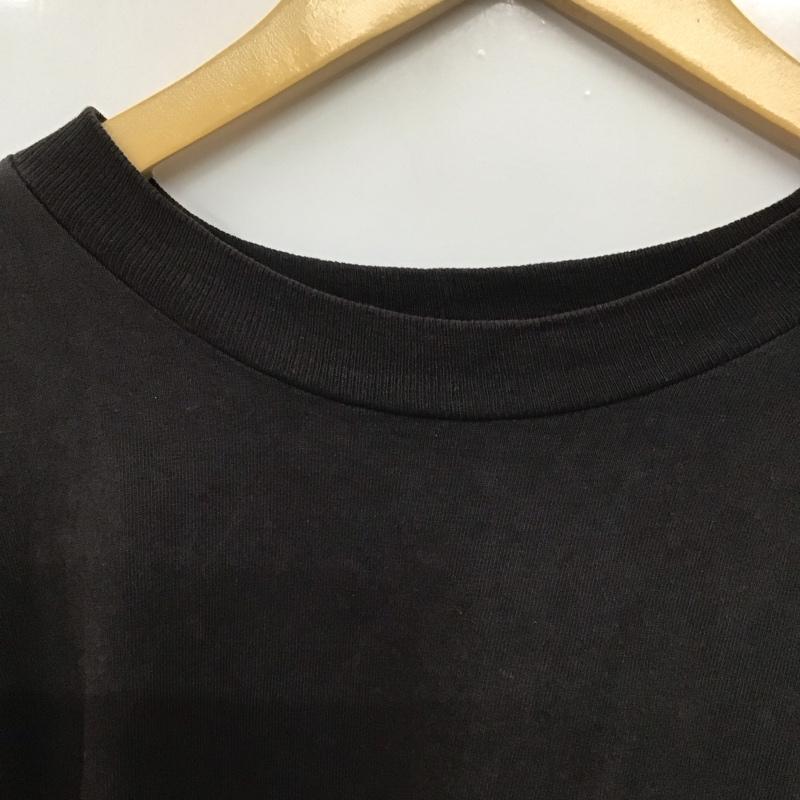 イージー YEEZY Tシャツ 半袖 半袖カットソー 無地Tシャツ クルーネックカットソー 無地 黒 / ブラック /  メンズ USED 古着 中古 10144170