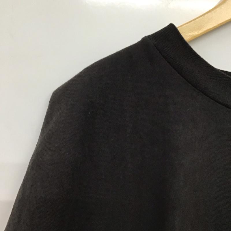 イージー YEEZY Tシャツ 半袖 半袖カットソー 無地Tシャツ クルーネックカットソー 無地 黒 / ブラック /  メンズ USED 古着 中古 10144170