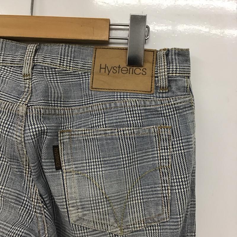 ヒステリックス HYSTERICS パンツ デニム、ジーンズ デニムパンツ スリムパンツ カジュアルパンツ S チェック マルチカラー / マルチカラー /  メンズ USED 古着 中古 10144179