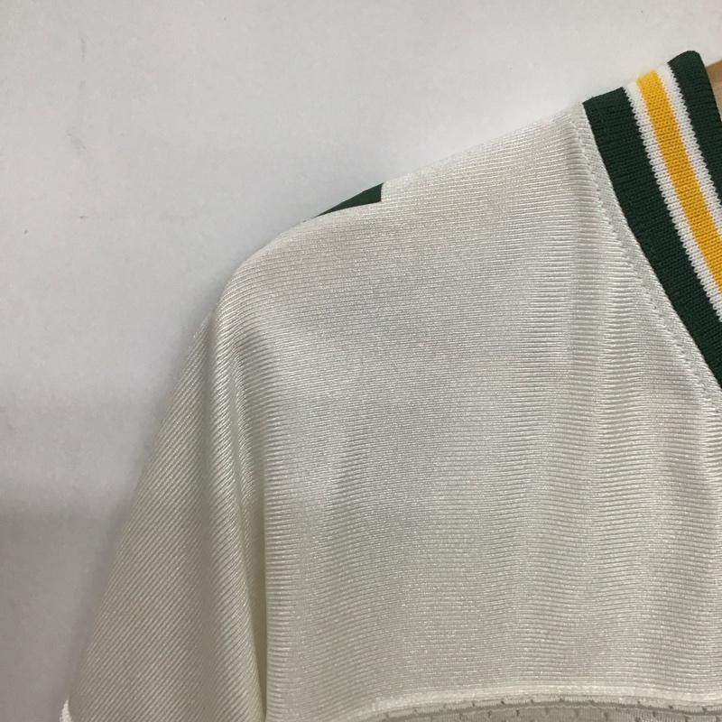 スターター STARTER カットソー 半袖 半袖カットソー プリントTシャツ Vネックカットソー ユニフォーム XL ロゴ、文字 白 / ホワイト / X 黄 / イエロー / X 緑 / グリーン /  メンズ USED 古着 中古 10144184