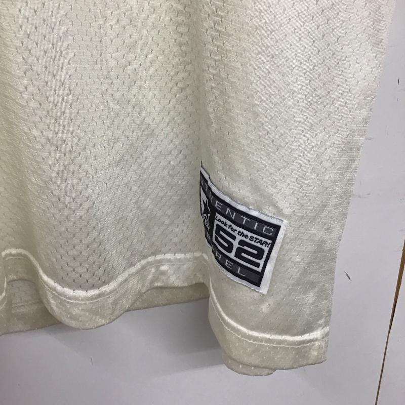 スターター STARTER カットソー 半袖 半袖カットソー プリントTシャツ Vネックカットソー ユニフォーム XL ロゴ、文字 白 / ホワイト / X 黄 / イエロー / X 緑 / グリーン /  メンズ USED 古着 中古 10144184