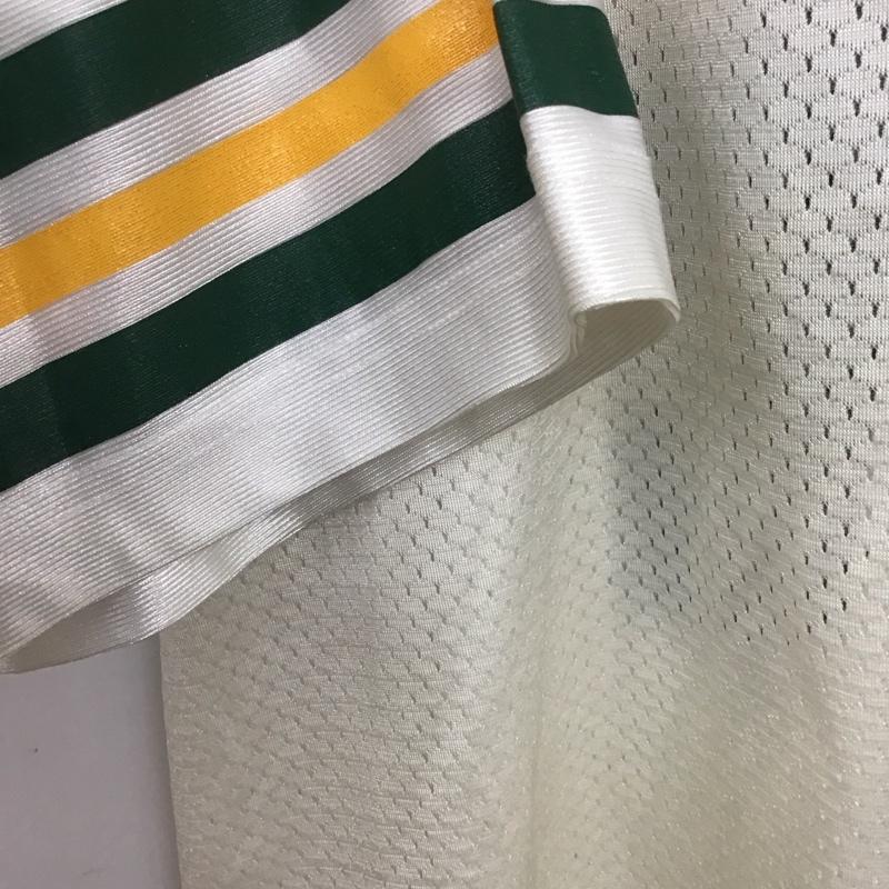 スターター STARTER カットソー 半袖 半袖カットソー プリントTシャツ Vネックカットソー ユニフォーム XL ロゴ、文字 白 / ホワイト / X 黄 / イエロー / X 緑 / グリーン /  メンズ USED 古着 中古 10144184