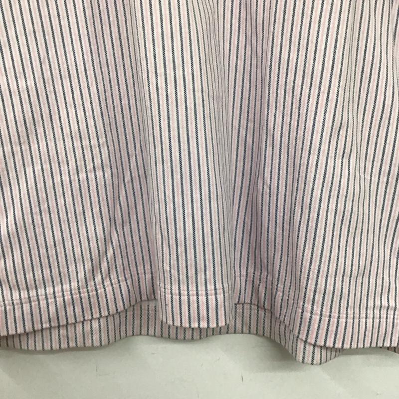 ポールスミス Paul Smith シャツ、ブラウス 半袖 半袖シャツ ストライプシャツ ボタンダウンシャツ M ストライプ マルチカラー / マルチカラー /  メンズ USED 古着 中古 10144188