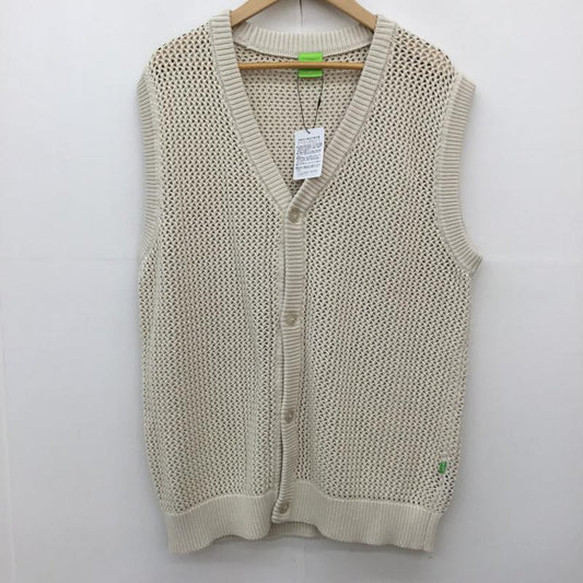 ハフ HUF ベスト ベスト L 無地 ベージュ / ベージュ /  メンズ USED 古着 中古 10144219