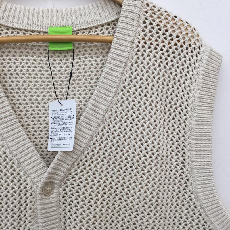 ハフ HUF ベスト ベスト L 無地 ベージュ / ベージュ /  メンズ USED 古着 中古 10144219