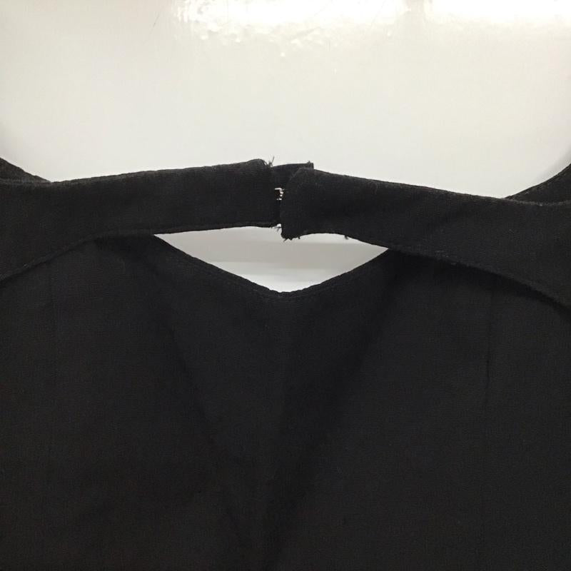 ザラ ZARA ワンピース ミニスカート S 無地 黒 / ブラック /  レディース USED 古着 中古 10144225
