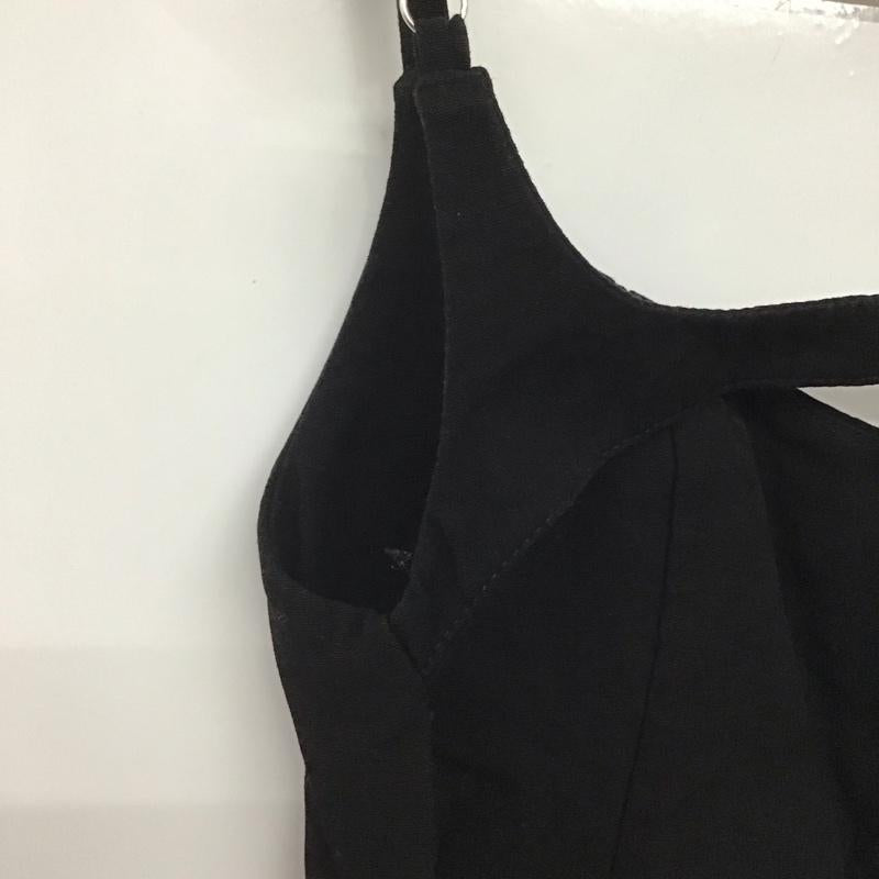 ザラ ZARA ワンピース ミニスカート S 無地 黒 / ブラック /  レディース USED 古着 中古 10144225