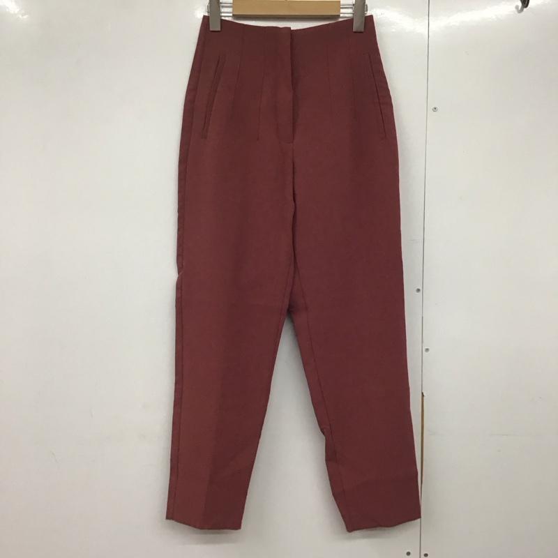 ザラ ZARA パンツ スラックス XS 無地 桃 / ピンク /  レディース USED 古着 中古 10144227