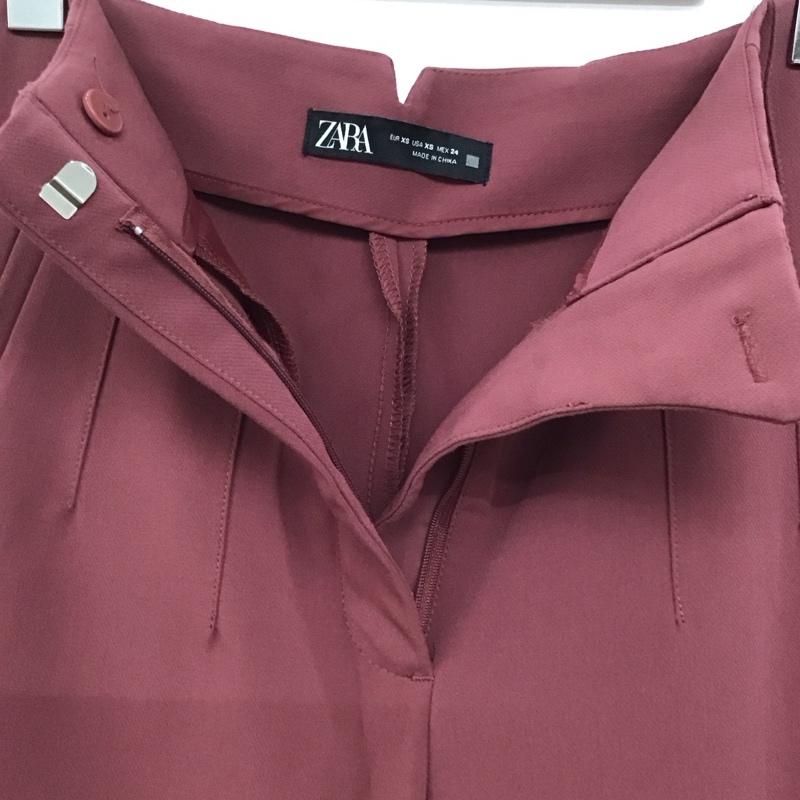 ザラ ZARA パンツ スラックス XS 無地 桃 / ピンク /  レディース USED 古着 中古 10144227
