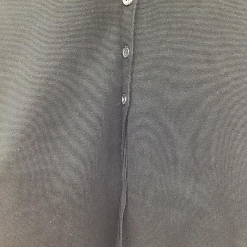 マウジー MOUSSY スカート ロングスカート 010aas70-6170 FRONT BUTTON KNIT SKIRT 1 無地 黒 / ブラック /  レディース USED 古着 中古 10144229