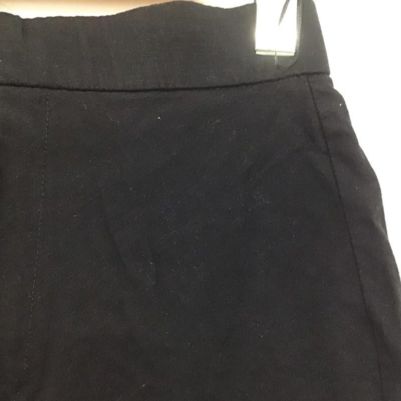 ザラ ZARA スカート ミニスカート XS 無地 黒 / ブラック /  レディース USED 古着 中古 10144232