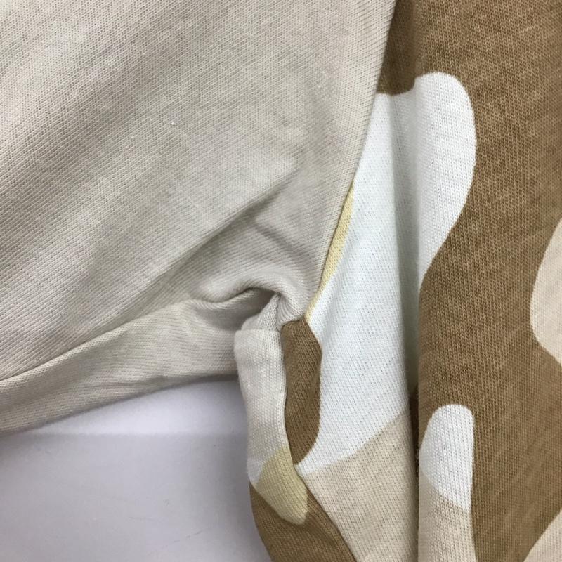 アディダス adidas カットソー 長袖 ed6967 カモフラージュT プリントTシャツ 長袖カットソー カモフラージュ柄・迷彩 ベージュ / ベージュ /  メンズ USED 古着 中古 10144242