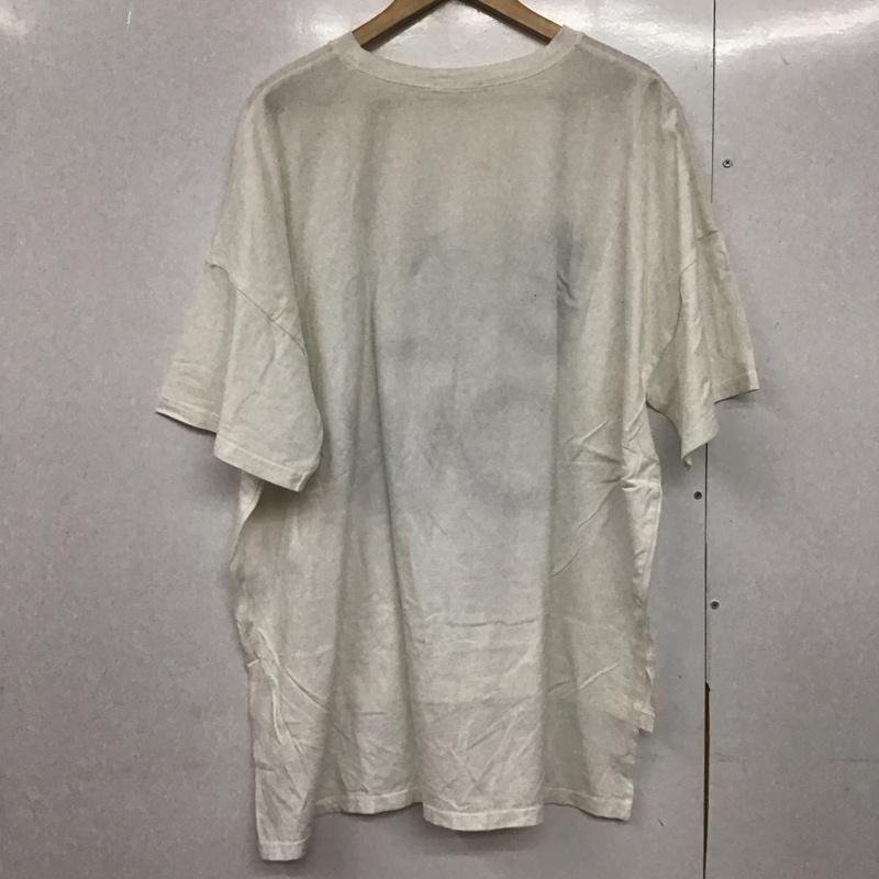 オズモーシス OSMOSIS カットソー 半袖 ONE SIZE ロゴ、文字 X プリント 白 / ホワイト /  レディース USED 古着 中古 10144266