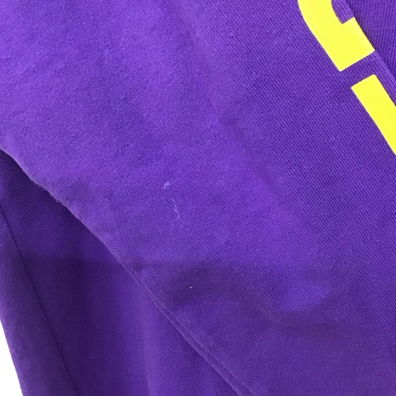 ザノースフェイス THE NORTH FACE カットソー 長袖 nt82034 長袖Tシャツ プリントTシャツ クルーネック M プリント 紫 / パープル /  メンズ USED 古着 中古 10144279