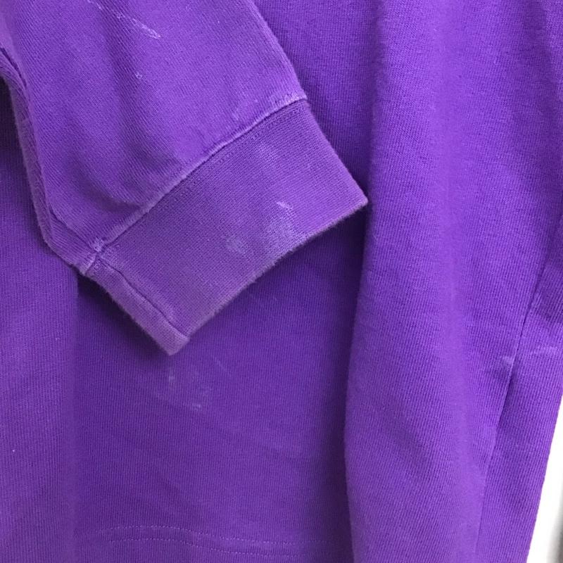 ザノースフェイス THE NORTH FACE カットソー 長袖 nt82034 長袖Tシャツ プリントTシャツ クルーネック M プリント 紫 / パープル /  メンズ USED 古着 中古 10144279