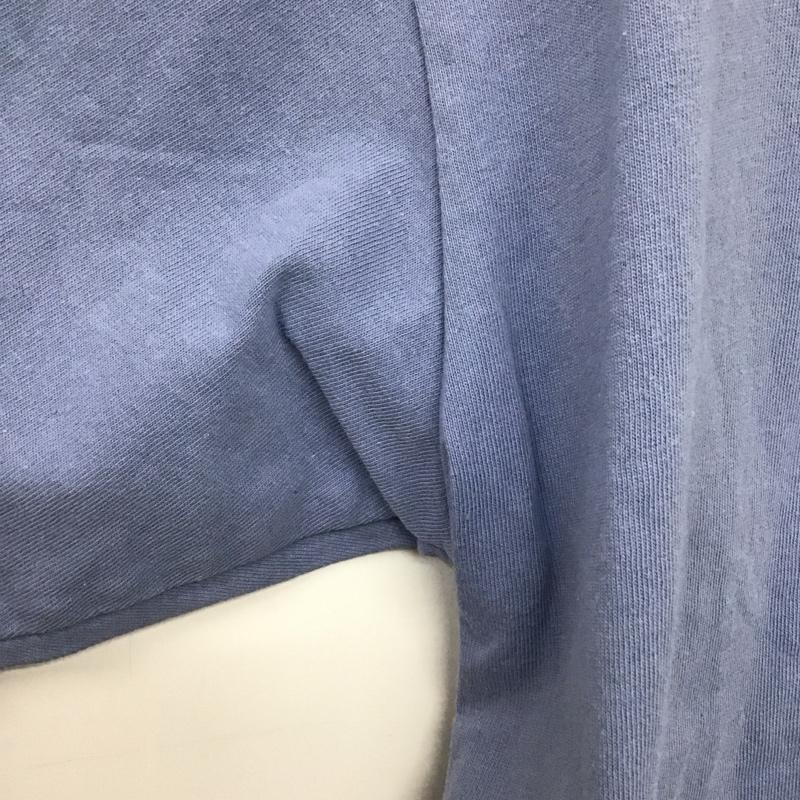 ニコアンド niko and... Tシャツ 半袖 L プリント 水色 / ライトブルー /  レディース USED 古着 中古 10144281
