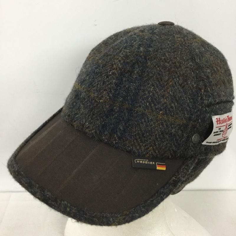 ハリスツイード HARRIS TWEED 帽子 キャップ WEGENER 耳当て ロゴ、文字 マルチカラー / マルチカラー /  メンズ USED 古着 中古 10144295