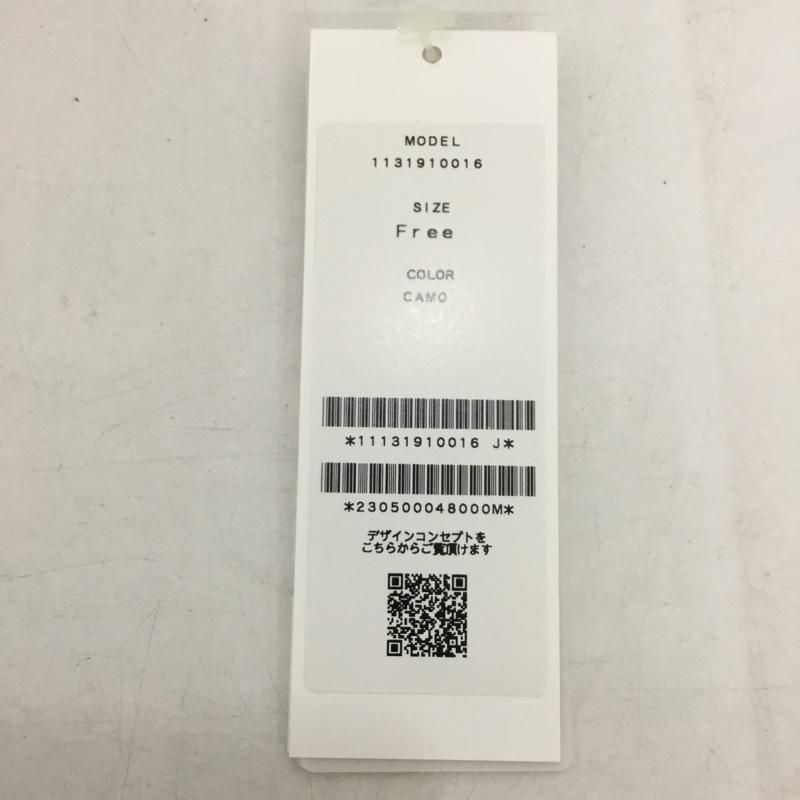 カツユキコダマ KATSUYUKI KODAMA 財布 長財布 1131910016 ロングウォレット ラウンドファスナー 箱有 FREE カモフラージュ柄・迷彩 マルチカラー / マルチカラー /  メンズ USED 古着 中古 10144331