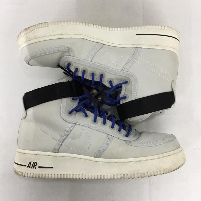 ナイキ NIKE スニーカー スニーカー DV0790-001 AIR FORCE 1 HIGH 07 Lv8 MOVING Company 25cm 25.0cm ロゴ、文字 灰 / グレー /  レディース USED 古着 中古 10144350
