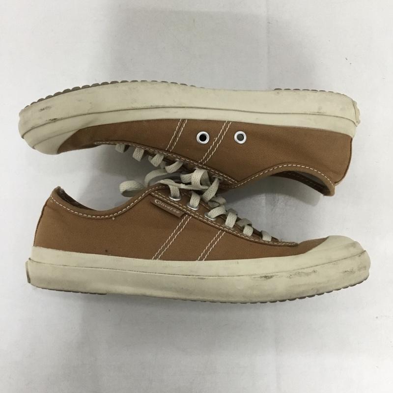 コンバース CONVERSE スニーカー スニーカー 1SC527 BIG C TS OX 24cm 24.0cm ロゴ、文字 茶 / ブラウン /  レディース USED 古着 中古 10144353