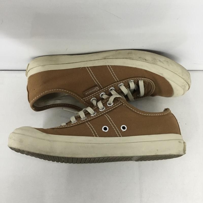 コンバース CONVERSE スニーカー スニーカー 1SC527 BIG C TS OX 24cm 24.0cm ロゴ、文字 茶 / ブラウン /  レディース USED 古着 中古 10144353