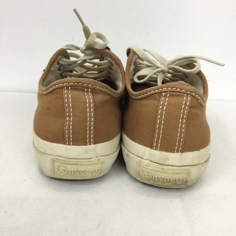 コンバース CONVERSE スニーカー スニーカー 1SC527 BIG C TS OX 24cm 24.0cm ロゴ、文字 茶 / ブラウン /  レディース USED 古着 中古 10144353