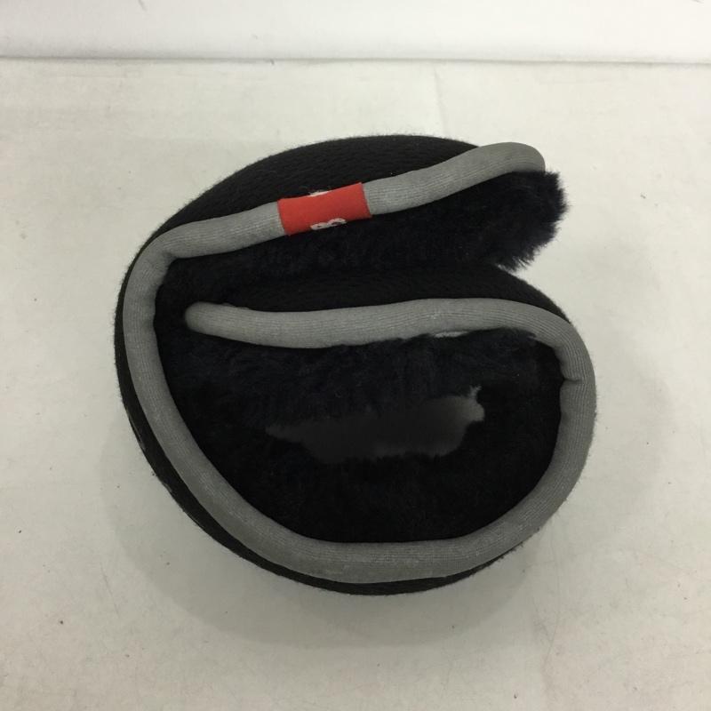 ステューシー STUSSY ファッション小物 ファッション小物 耳当て イヤーマフ BASE CONTROL ロゴ、文字 黒 / ブラック /  メンズ USED 古着 中古 10144355