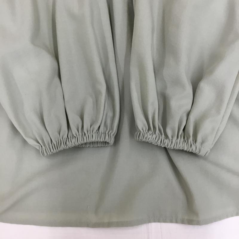 アーバンリサーチ URBAN RESEARCH カットソー 長袖 IT44-23A002 FREE レース柄 緑 / グリーン /  レディース USED 古着 中古 10144395