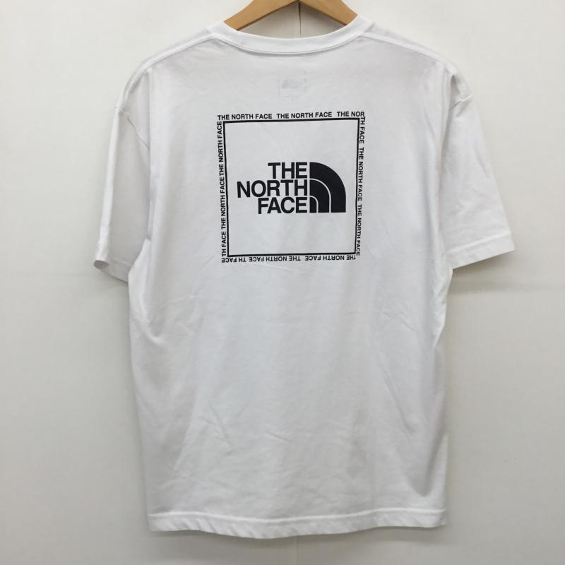 ザノースフェイス THE NORTH FACE Tシャツ 半袖 NT32202X M ロゴ、文字 白 / ホワイト /  メンズ USED 古着 中古 10144403