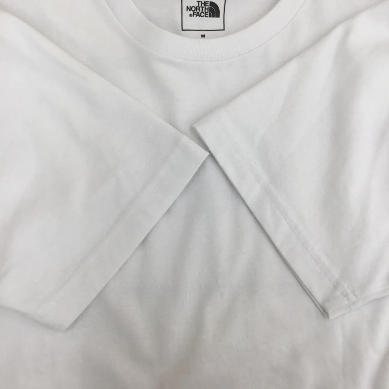 ザノースフェイス THE NORTH FACE Tシャツ 半袖 NT32202X M ロゴ、文字 白 / ホワイト /  メンズ USED 古着 中古 10144403