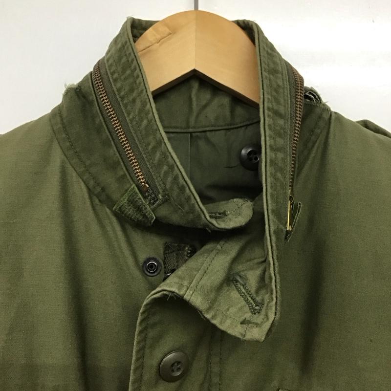 ミリタリー ミリタリー ジャケット、上着 ジャケット、ブレザー ミリタリージャケット us army m65 75年 3rd 古着 ヴィンテージ S 無地 カーキ / カーキ /  メンズ USED 古着 中古 10144449