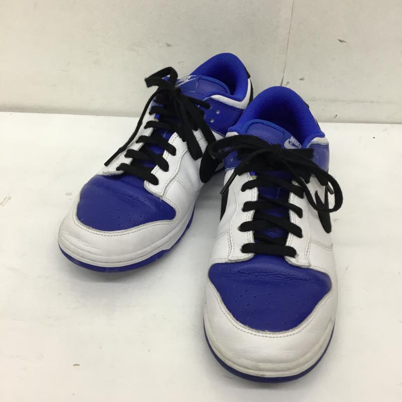 ナイキ NIKE スニーカー スニーカー D07413-991 DUNK LOW BY YOU 28.0cm ロゴ、文字 白 / ホワイト / X 青 / ブルー / X 黒 / ブラック /  メンズ USED 古着 中古 10144459