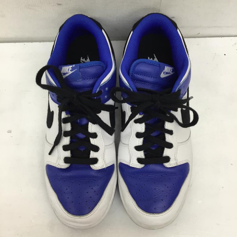 ナイキ NIKE スニーカー スニーカー D07413-991 DUNK LOW BY YOU 28.0cm ロゴ、文字 白 / ホワイト / X 青 / ブルー / X 黒 / ブラック /  メンズ USED 古着 中古 10144459