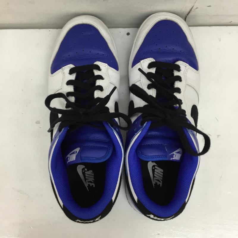 ナイキ NIKE スニーカー スニーカー D07413-991 DUNK LOW BY YOU 28.0cm ロゴ、文字 白 / ホワイト / X 青 / ブルー / X 黒 / ブラック /  メンズ USED 古着 中古 10144459